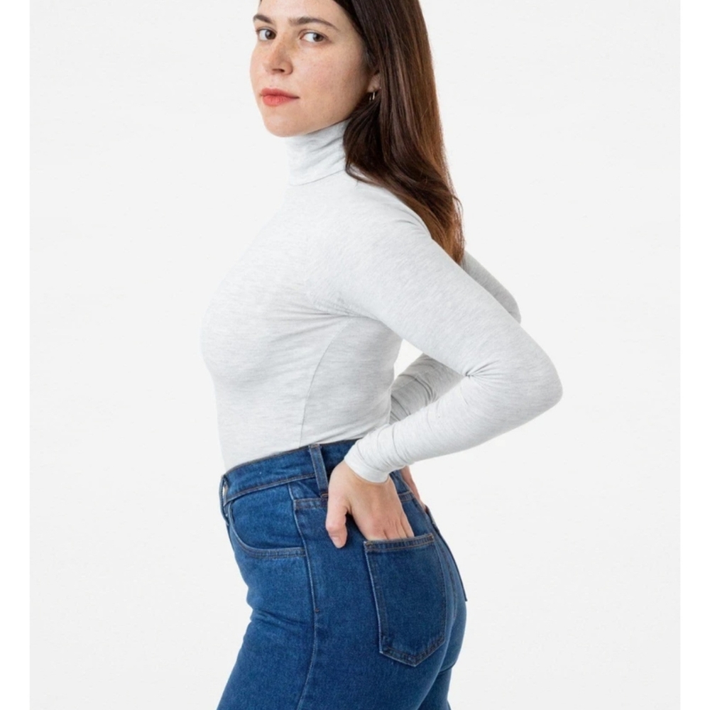 Spandex turtleneck